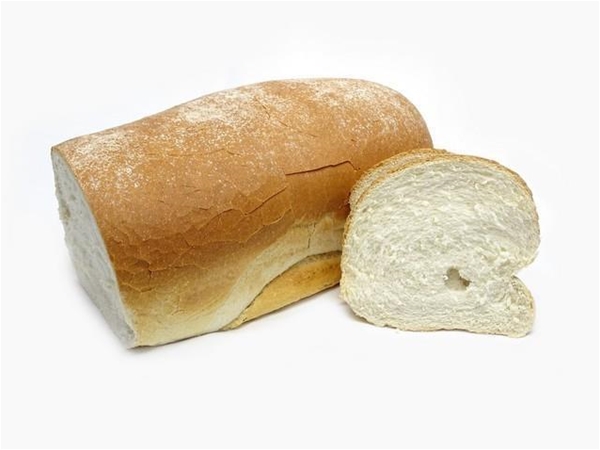 Wit tarwebrood e-vrij.