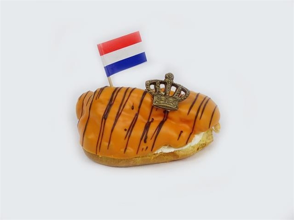 Oranje banaan soes
